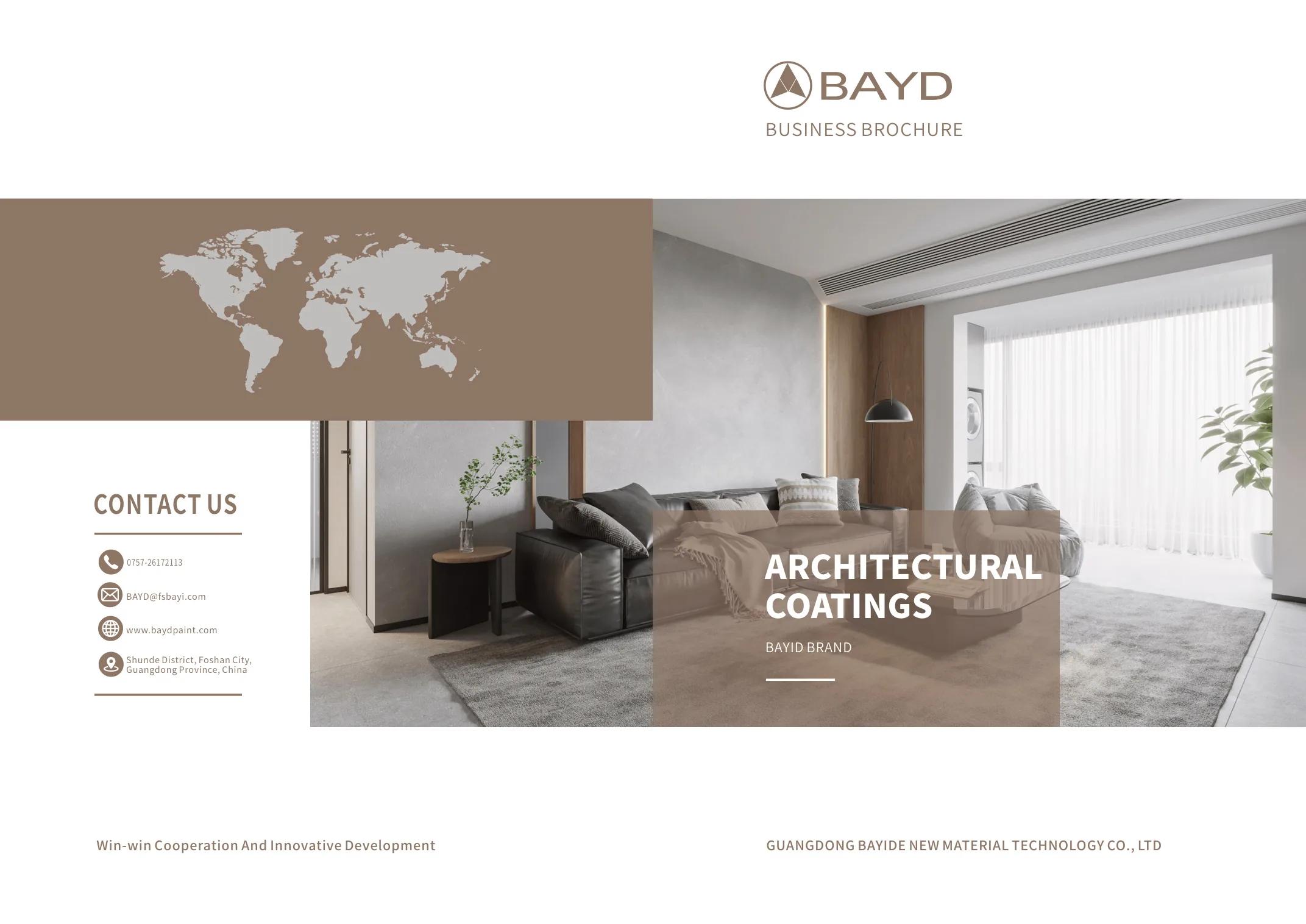 VERDA Architectural Coatings catalog cover