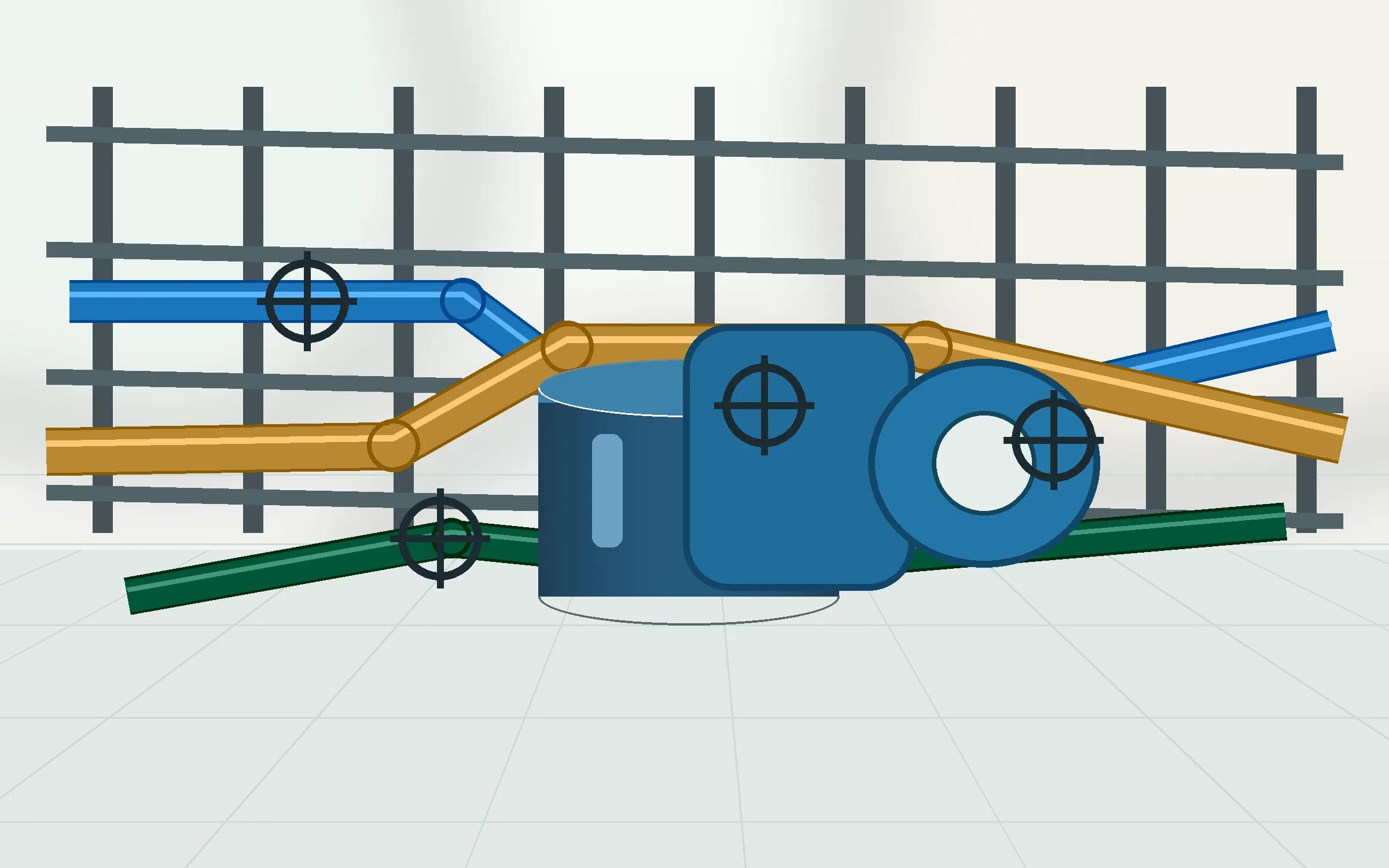 Industrial machinery and pipe coating pathway for metal protection