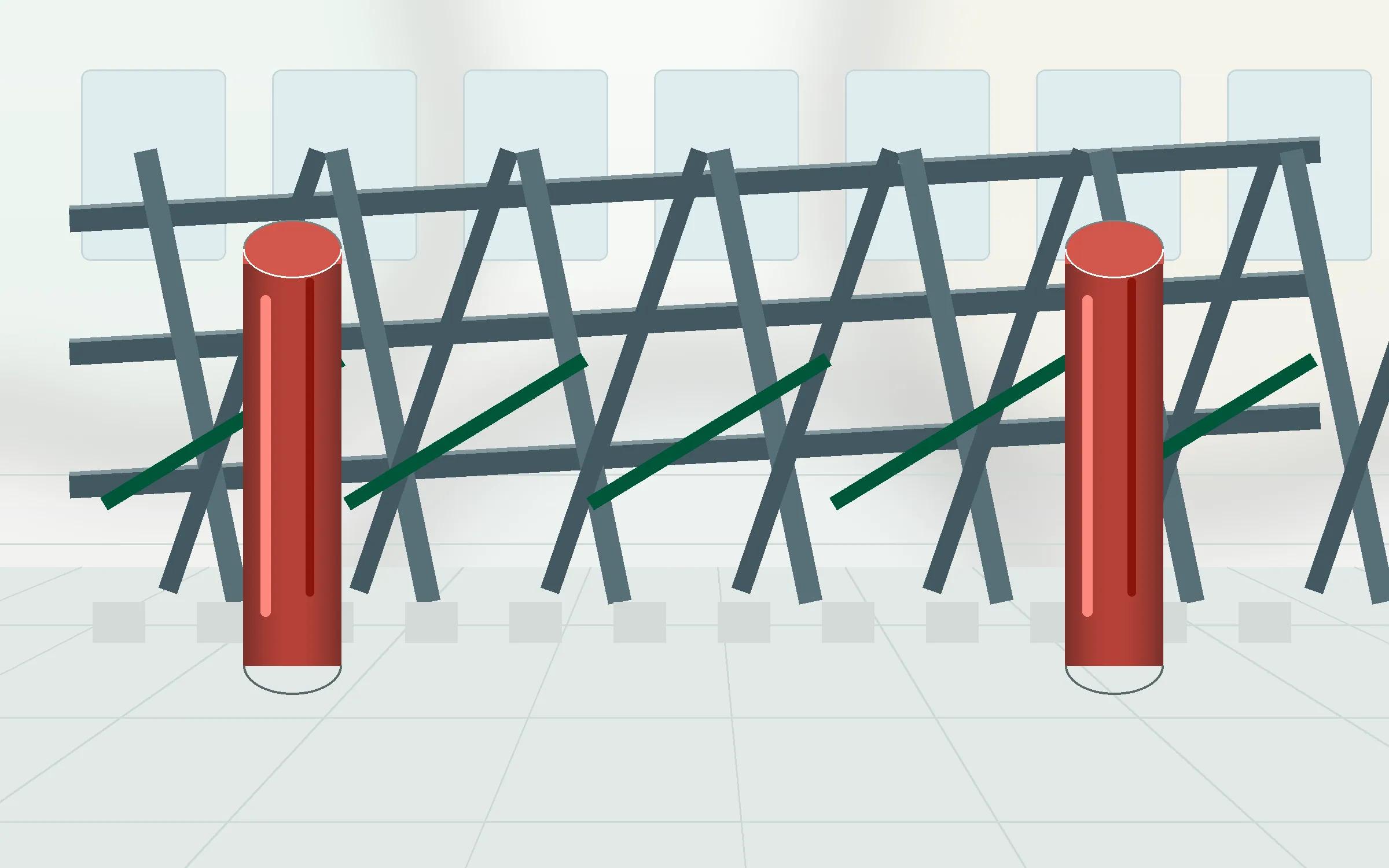 Industrial steel structure coating pathway for metal protection
