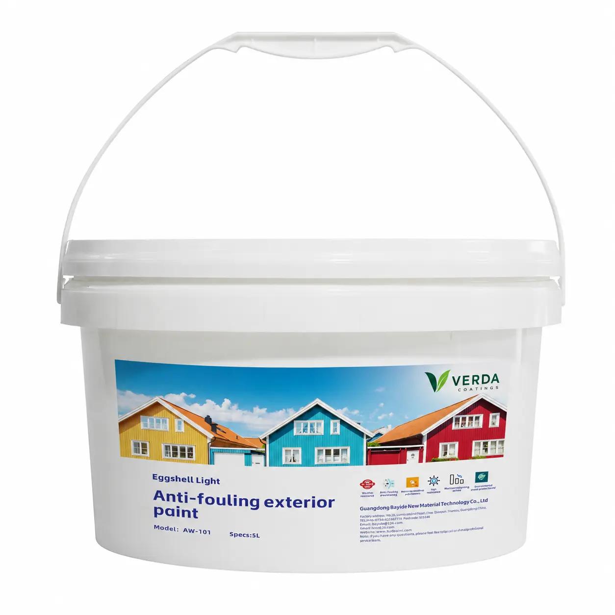 Anti-Fouling Exterior Paint AW-101 | Eggshell Finish Exterior Wall Coating