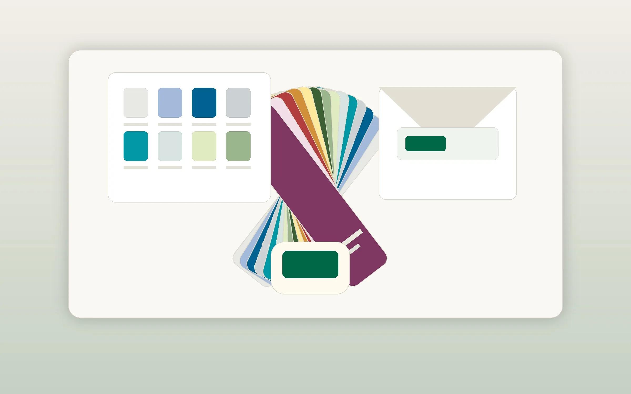 VERDA physical color card service