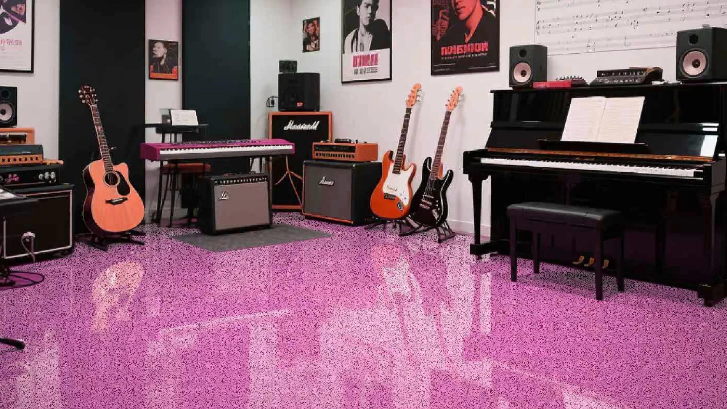 Epoxy Sand Floor 4K paint scene