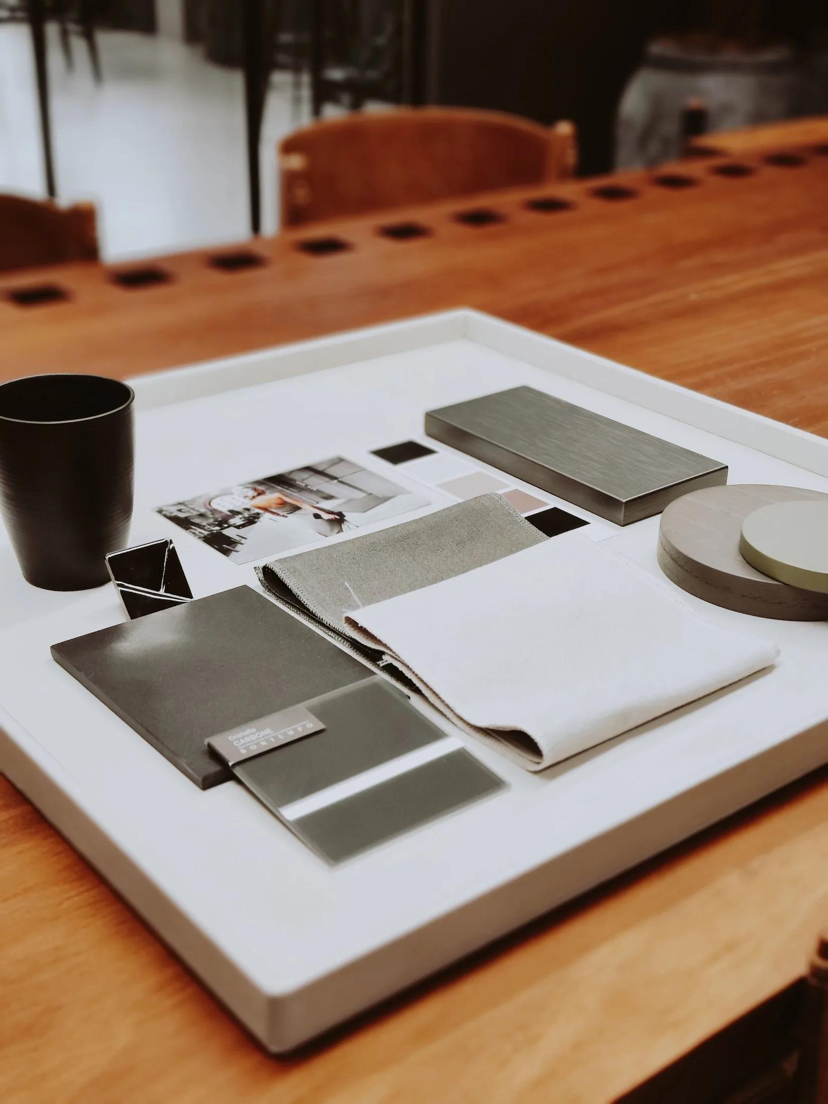 Samples and material boards