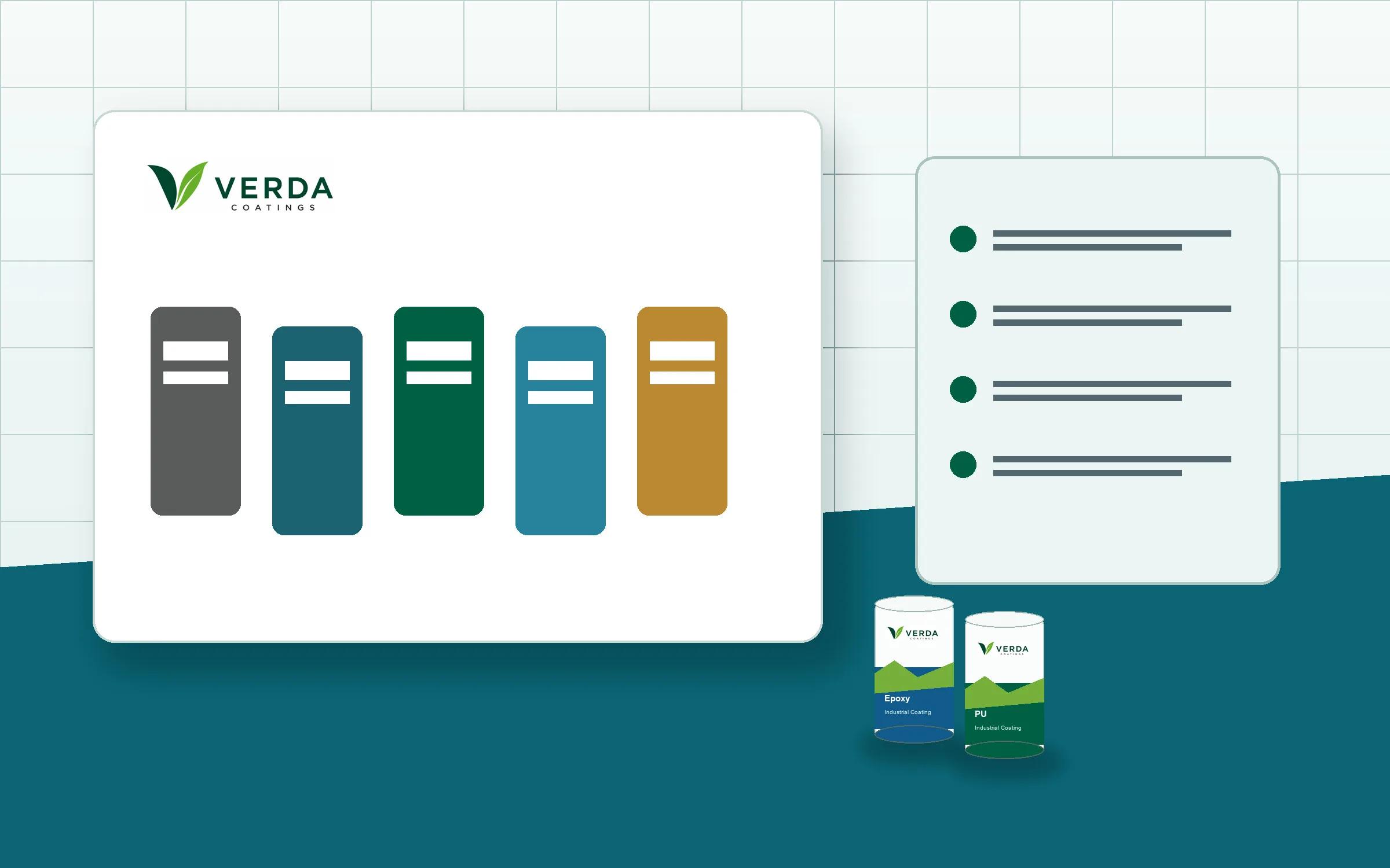 VERDA marine anti-corrosion product support for epoxy and polyurethane systems
