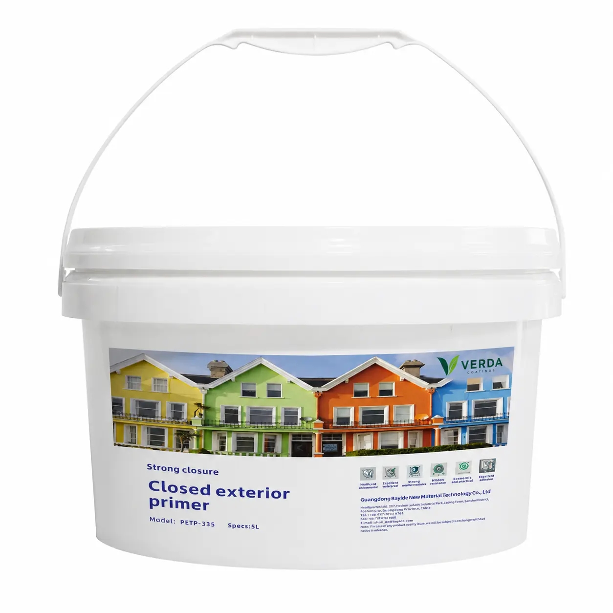 Closed Exterior Primer PETP-335 | Strong Closure Water-Based Exterior Wall Primer
