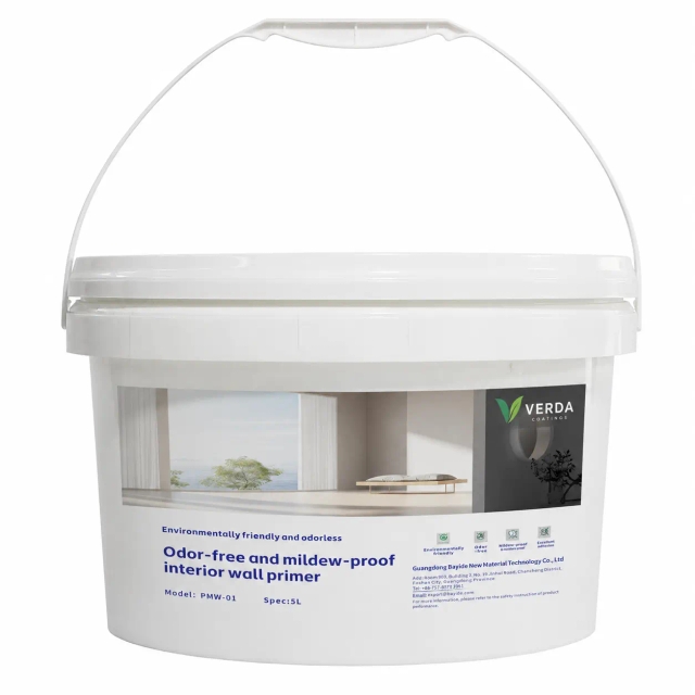 Odor-Free and Mildew-Proof Interior Wall Primer PMW-01 | VERDA